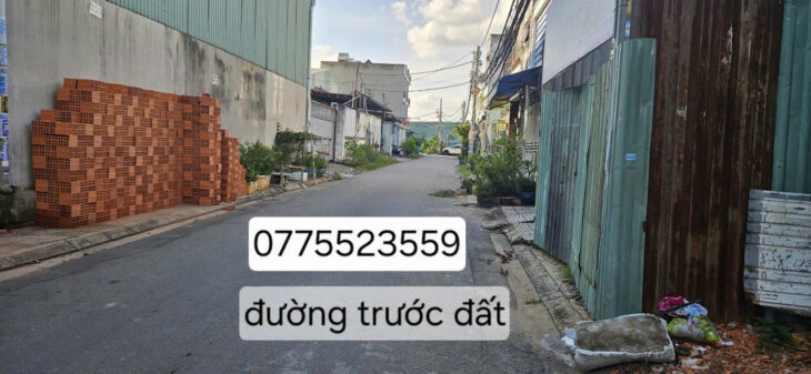 ĐẤT ĐẸP – GIÁ TỐT BÁN đất Phường Tân Tạo, Q. Bình Tân (Sau chùa Long Thạnh, 5 x 17m, đường nhựa 6m)