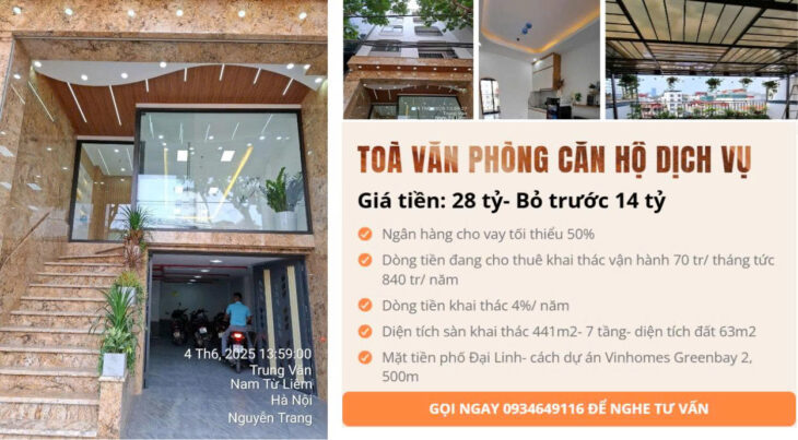 NHÀ SIÊU ĐẸP – GIÁ TỐT Đón sóng đầu cơ dự án Vinhomes Mễ Trì 2, Nam Từ Liêm- Suất đầu tư chỉ từ 4 tỷ