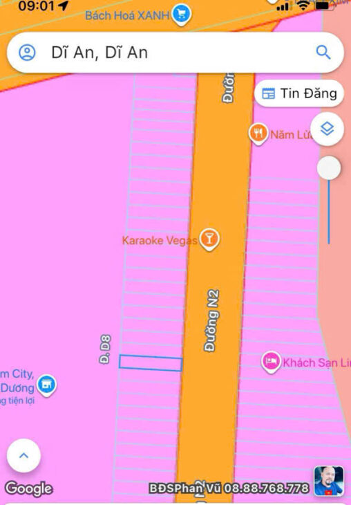 BÁN NHÀ GIÁ RẺ ĐƯỜNG N2 NGAY VINCOM DĨ AN 125M2 GIÁ 5,89 TỶ.