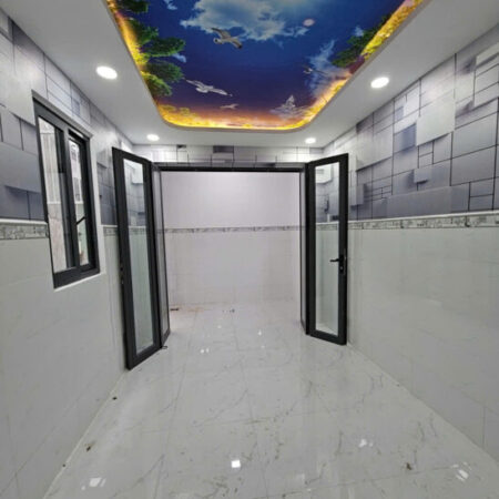 SÁT MẶT TIỀN HẺM NGANG 3.5 M DIỆN TÍCH 23.5M2 ĐÚC BÊ TÔNG Q4 HƠN 2 TỶ