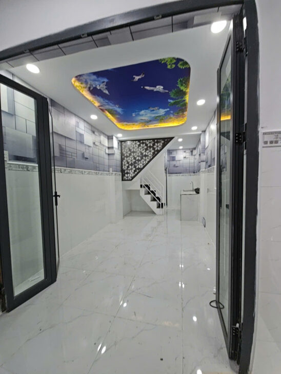 SÁT MẶT TIỀN HẺM NGANG 3.5 M DIỆN TÍCH 23.5M2 ĐÚC BÊ TÔNG Q4 HƠN 2 TỶ