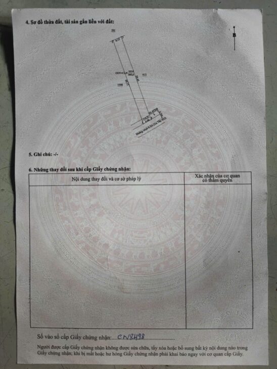 ĐẤT ĐẸP – GIÁ TỐT – CHÍNH CHỦ CẦN BÁN Tại 052, Xã An Tây, Thị xã Bến Cát, Bình Dương