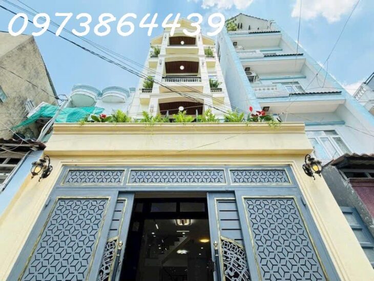 NHÀ 4 TẦNG ĐẸP FULL NỘI THẤT – ĐƯỜNG HUỲNH VĂN NGHỆ – GÒ VẤP – NGANG 4,2M NỞ HẬU – 60M2 – GIÁ NHỈNH