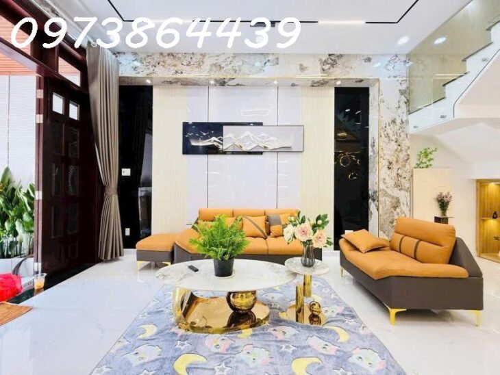 NHÀ 4 TẦNG ĐẸP FULL NỘI THẤT – ĐƯỜNG HUỲNH VĂN NGHỆ – GÒ VẤP – NGANG 4,2M NỞ HẬU – 60M2 – GIÁ NHỈNH