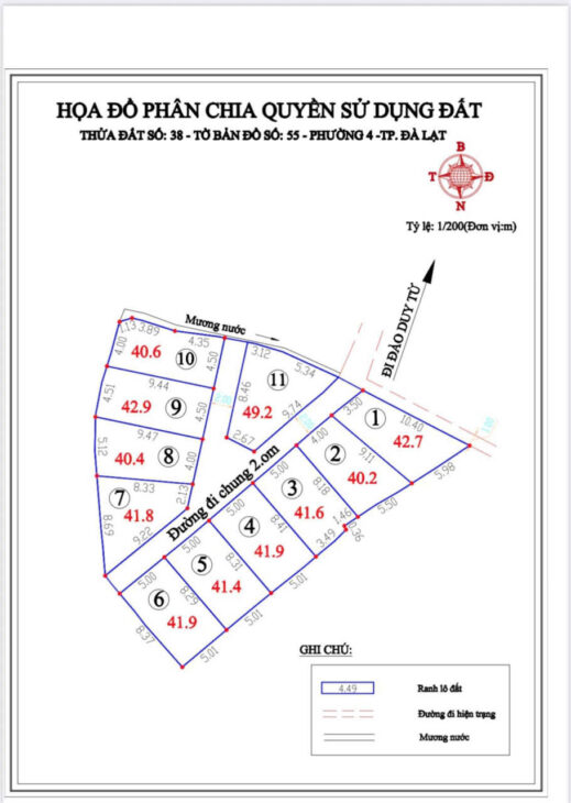 CHỈ 1,1 TỶ BÁN ĐẤT XÂY DỰNG – HẺM ĐÀO DUY TỪ – CÁCH TRUNG TÂM HÀNH CHÍNH 400M