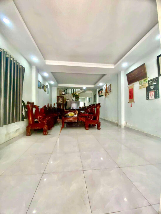 BÁN NHÀ 3 TẦNG SHR 4,5 X 22M TÂN CHÁNH HIỆP, Q12 HẺM 6M XE HƠI GẦN GÒ VẤP