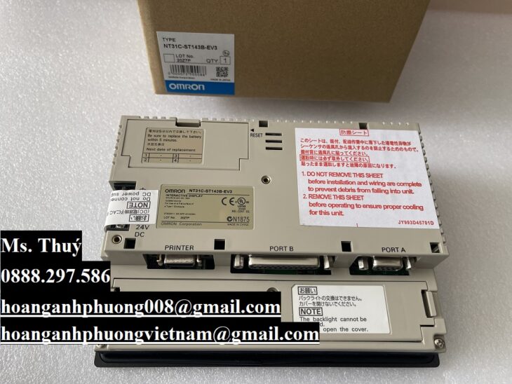 Omron NT31C-ST143B-EV3 – Màn hình giá ưu đãi toàn quốc
