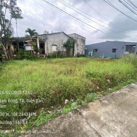 CHỦ CẦN BÁN GẤP ĐẤT TẠI ĐIỆN NAM ĐÔNG – ĐIỆN BÀN GIÁ 2,2TY