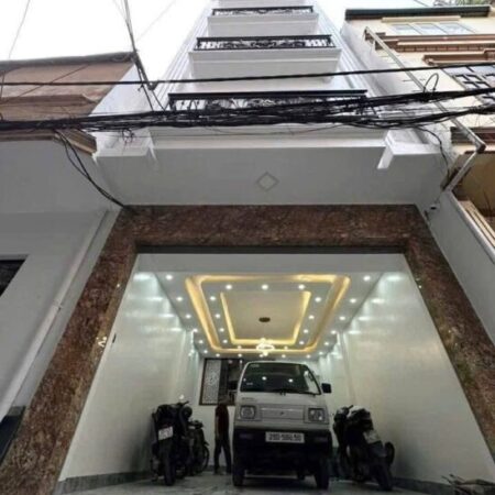 Nhà Hoàng Quốc Việt, ngõ thông, ôtô vào nhà, 20m ra phố, DT45m2, 6 tầng thang máy