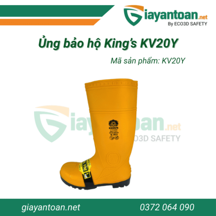 KING’S KR7000-R – Giày bảo hộ nhưng trông chẳng công trường tí nào!