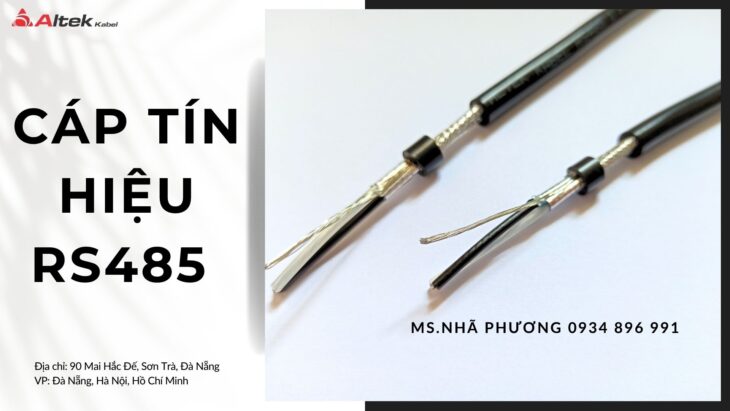 CÁP TÍN HIỆU RS485 1 PAIR 18 AWG ATEK KABEL