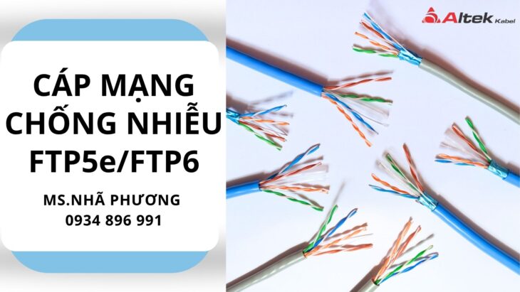 CÁP MẠNG ALTEK KABEL FTP6 24AWG ĐÀ NẴNG, HÀ NỘI, HCM.