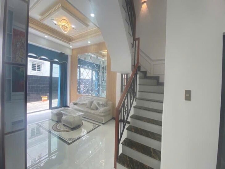 Nhà Mới SHR 3 tầng HXH né 61m2 – Đông Hưng Thuận 9 Quận 12 S