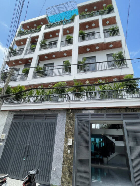 Nhà Mới SHR 5 tầng HXH né 62m2, Vuông – Huỳnh Thị Hai Quận 12 S