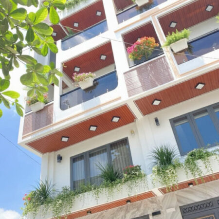 Nhà Mới SHR 6 tầng HXH né 96m2, Vuông – Tân Chánh Hiệp 18A Quận 12 SS