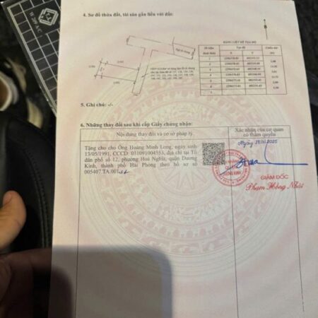 GIÁ HIẾM – 3 LÔ ĐẤT ĐẸP TRUNG TÂM HÒA NGHĨA, DƯƠNG KINH – CHỈ 12TR/M² ZALO 0567 222 555