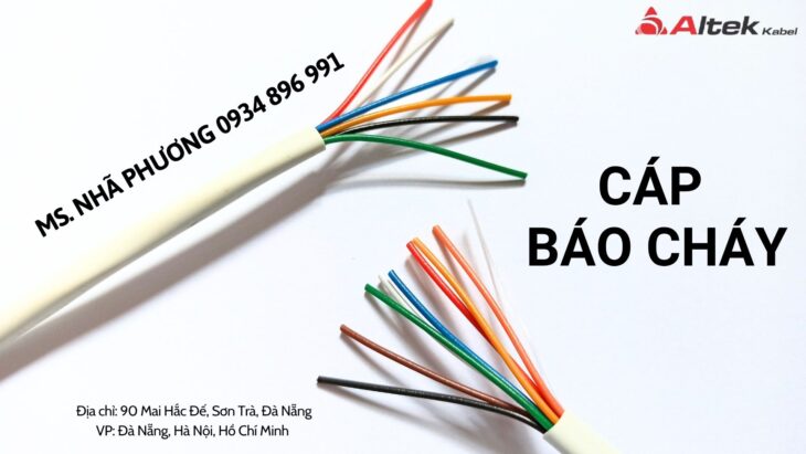 CÁP TÍN HIỆU BÁO CHÁY – ALTEK KABEL, 4/6/8 LÕI 0.22 MM2 ĐÀ NẴNG, HÀ NỘI, HCM.