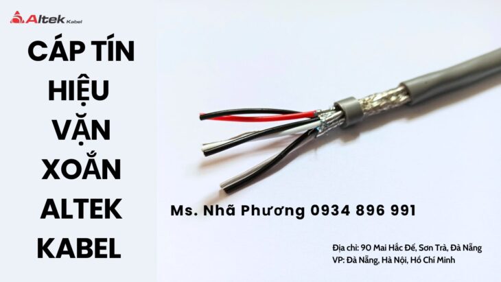 CÁP TÍN HIỆU VẶN XOẮN 22 AWG 4 LÕI ALTEK KABEL ĐÀ NẴNG – HÀ NỘI – HỒ CHÍ MINH