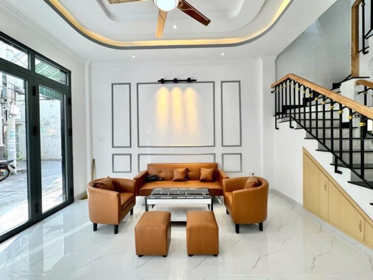 Trung tâm Gò Vấp, nhà Nguyễn Văn Nghi 4 tầng 60m2, 4PN, sổ hồng giá 8 tỷ, ngay đại học Công nghiệp 4