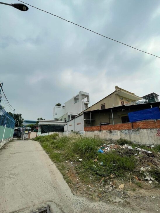 BÁN ĐẤT LÔ GÓC 123M2 NGANG 7M, ĐS5, TRƯỜNG THỌ, THỦ ĐỨC