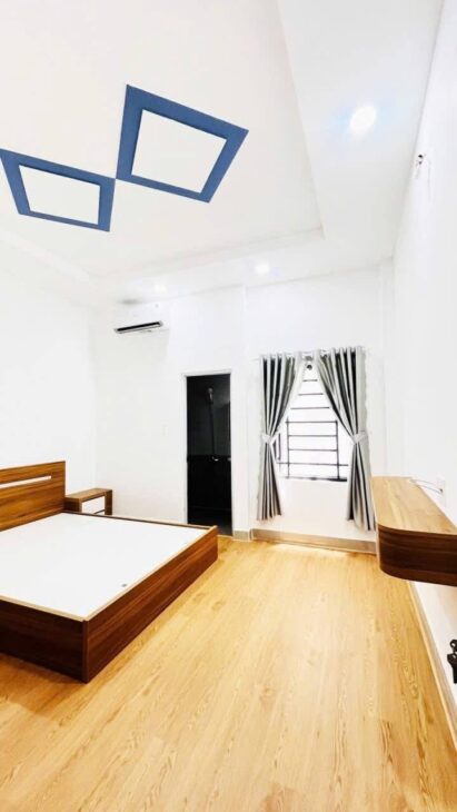 NHÀ 4 TẦNG BTCT MỚI ĐẸP 60M2, ĐƯỜNG NHỰA XE HƠI 7M. KHU PHÂN LÔ NHÀ CAO TẦNG – NGUYỄN ẢNH THỦ QUẬN