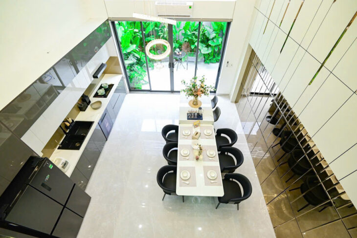 Nhà hiện đại 5 tầng hẻm 36 Lê Thị Hồng ngang 5m 100m2 tặng thang máy vào ở ngay chỉ 19 tỷ