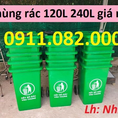 Sỉ lẻ thùng rác 120l 240L 660L giá rẻ- thùng rác ngăn phân loại đủ kích thước- lh 0911082000 Sỉ lẻ thùng rác 120l 240L 660L giá rẻ- thùng rác ngăn phân loại đủ kích thước- lh 0911082000