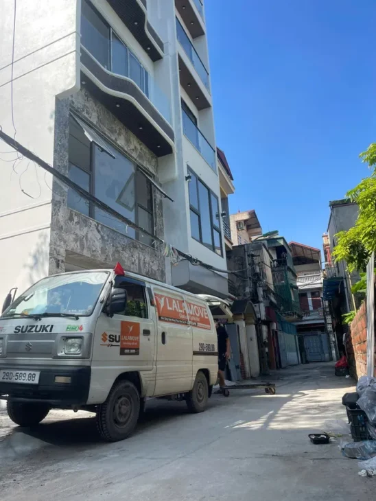 NHÀ MỚI Ô TÔ ĐỖ CỬA- VÀO NHÀ Huỳnh Tấn Phát 52m2 X 6 Tầng X 13.5 tỷ Long Biên Hà Nội.