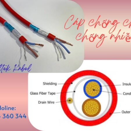 Cáp báo cháy chống cháy chống nhiễu 2×1.5 sẵn kho