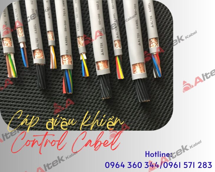 Dây cáp điều khiển nhiều lõi Altek Kabel giá đại lý