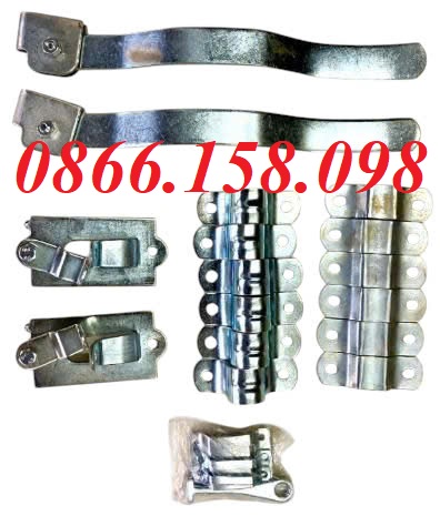 Bộ Tay Gài Khóa Thùng Xe Tải thép mạ Bền, Đẹp, An Toàn
