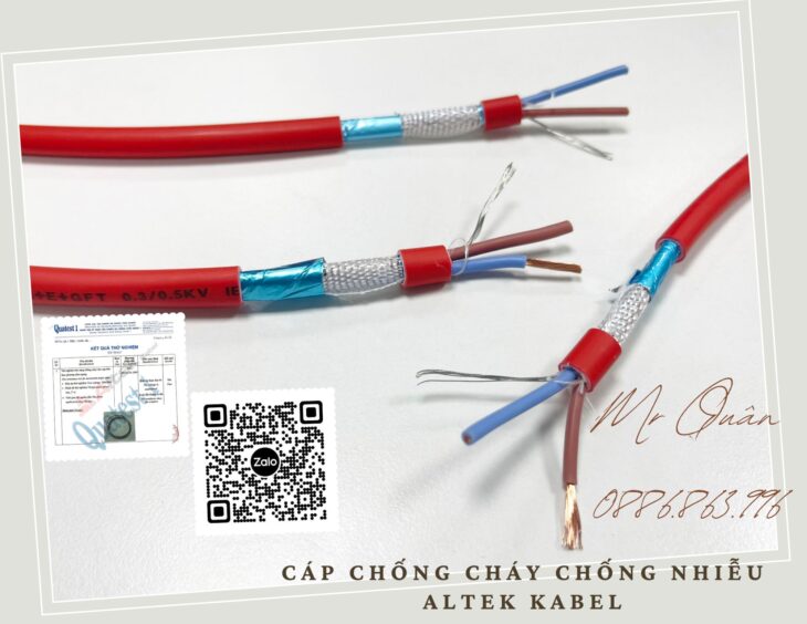 Sài Gòn: Cáp chống cháy chống nhiễu Altek Kabel