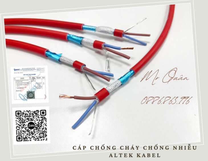 Sài Gòn: Cáp chống cháy chống nhiễu Altek Kabel
