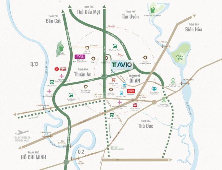 Bán Nhanh Căn Góc 3N Tầng Trung Siêu Đẹp Giá CĐT dự án TT Avio chỉ nhỉnh 3 tỷ
