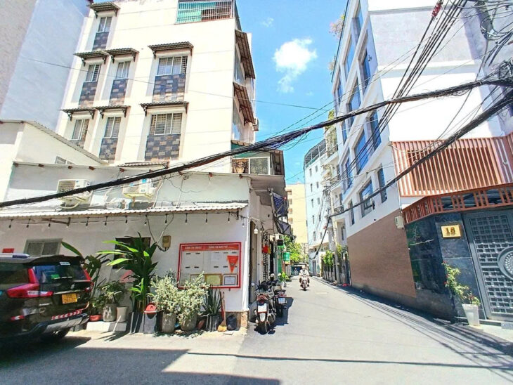 Nhà 4 tầng HXH Đỗ Cửa, Cư Xá Nguyễn Cảnh Chân Q1 khu an ninh, DT: 40m2(3.6x11m), giá 12.5 tỷ TL