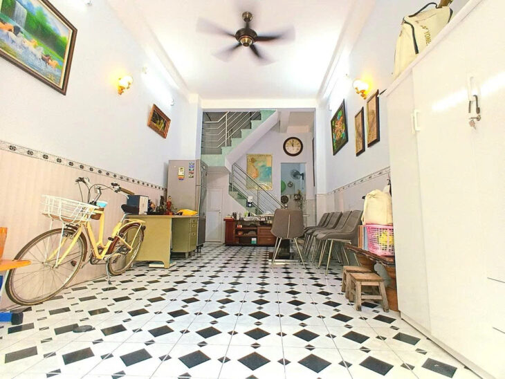 Nhà 4 tầng HXH Đỗ Cửa, Cư Xá Nguyễn Cảnh Chân Q1 khu an ninh, DT: 40m2(3.6x11m), giá 12.5 tỷ TL