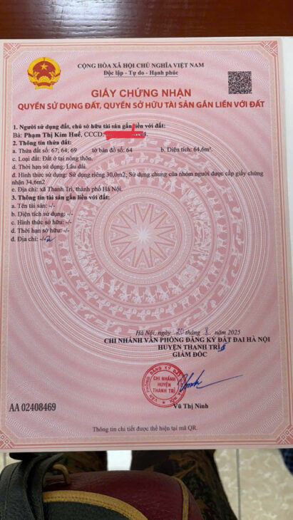 NHÀ ĐẸP – GIÁ TỐT –CHÍNH CHỦ CẦN BÁN NHÀ Tại ngõ 373/1 đường Ngọc Hồi, TT Văn Điển, Thanh Trì, Hà