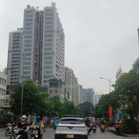 Mặt phố Vũ Trọng Phụng – Vỉa hè rộng kinh doanh sầm uất – Quy hoạch ổn định