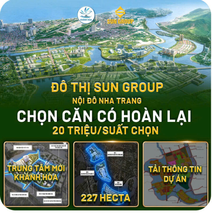 SẮP RA MẮT DỰ ÁN SUNGROUP TẠI NHA TRANG