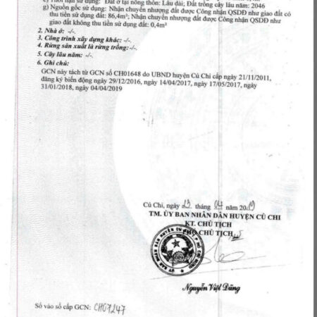 Bán đất chính chủ diện tích 87m2 giá 2,25 tỷ trung an, Củ Chi