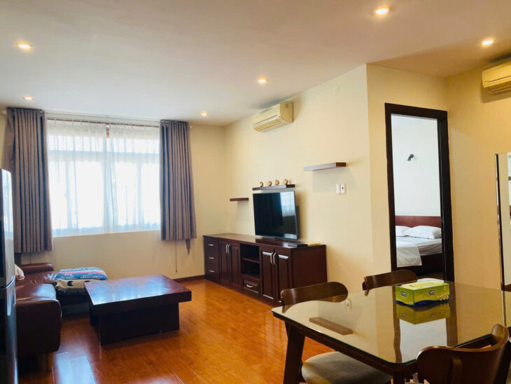 Bán toà CHDV Phú Nhuận: Hầm + 7 tầng, thang máy, 14PN full nội thất, dòng tiền 120tr, giá 32 tỷ TL