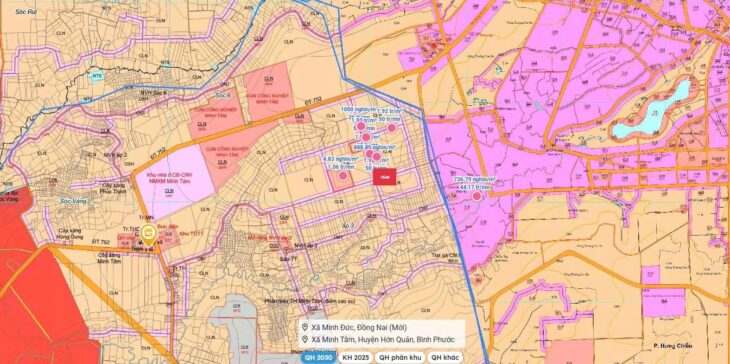 ĐẤT ĐẸP – GIÁ TỐT – Bán GẤP Lô Đất Tiềm Năng Đường ĐT 752 Xã Minh Tâm Hớn Quản, BP