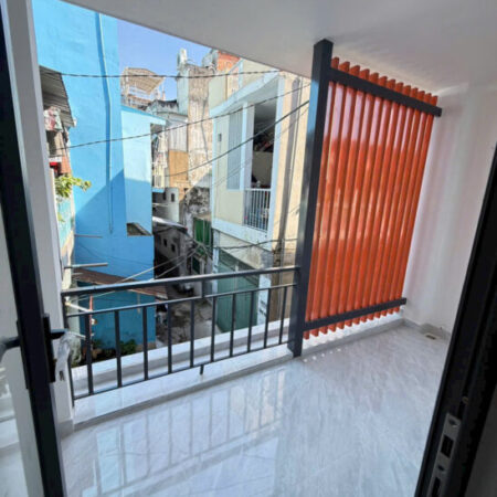 16 TRIỆU: NHÀ NGUYÊN CĂN 3 TẦNG TÂN BÌNH- LÝ THƯỜNG KIỆT- 4m X 17m– 4 PHÒNG NGỦ MỚI. VŨ 0933910039