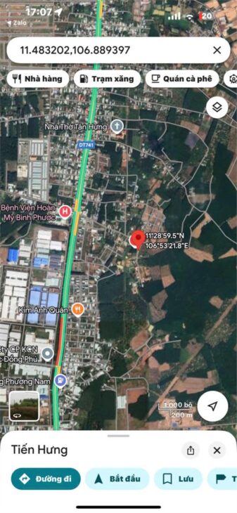 ĐẤT ĐẸP – GIÁ TỐT – CẦN BÁN LÔ ĐẤT VỊ TRÍ ĐẸP TẠI Tiến Hưng thị xã Đồng Xoài, tỉnh Bình Phước.