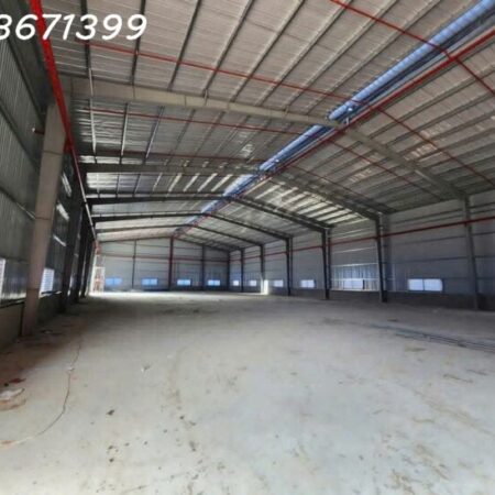 Cho Thuê Xưởng 5.500m² Bàu Bàng Bình Dương PCCC Tự Động – Pháp Lý Hoàn Công, Giá Chỉ 3USD/m²