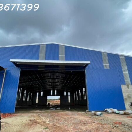 Cho Thuê Nhà Xưởng Khu Công Nghiệp Bình Dương – 9.600m², PCCC Tự Động, Giá 3.5 USD/m²