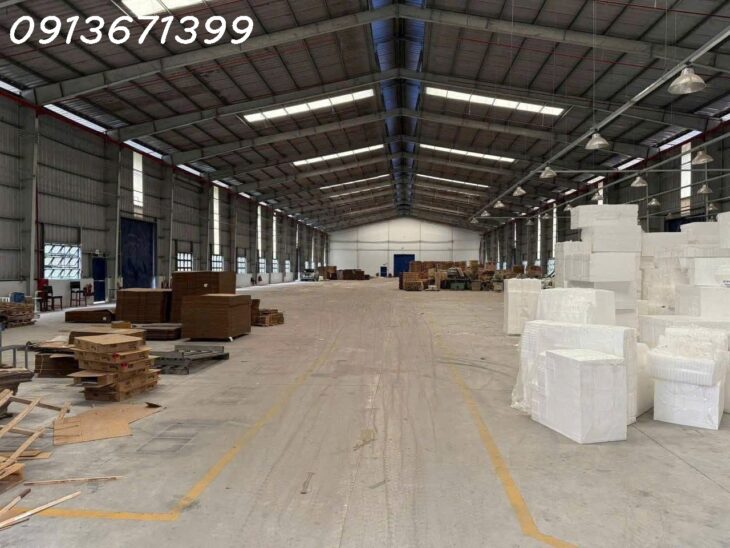 🏭 CHO THUÊ NHÀ XƯỞNG 2.900M² – BÀU BÀNG, BẾN CÁT, BÌNH DƯƠNG – PCCC TỰ ĐỘNG