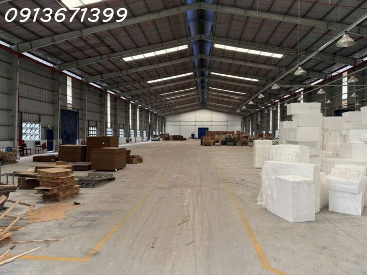 🏭 CHO THUÊ NHÀ XƯỞNG 2.900M² – BÀU BÀNG, BẾN CÁT, BÌNH DƯƠNG – PCCC TỰ ĐỘNG
