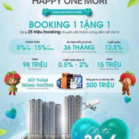CĂN HỘ CAO CẤP HAPPY ONE MORI – TRUNG TÂM LÁI THIÊU