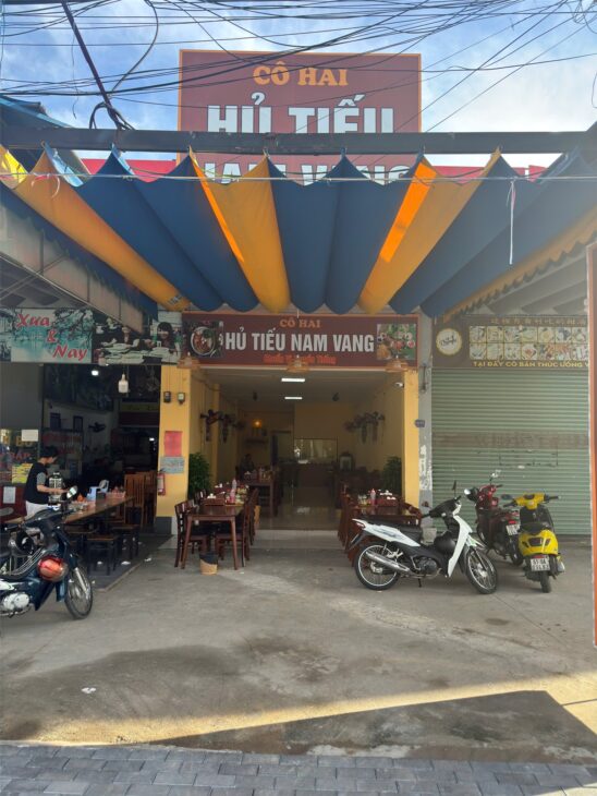 CẦN SANG QUÁN HỦ TIẾU NAM VANG HOẶC SANG LẠI MẶT BẰNG Tại Mặt đường 22/12, KP. 4, P. An Phú